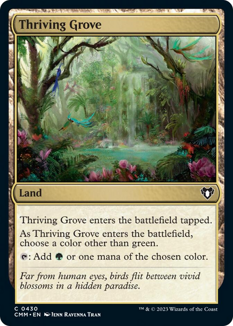 Thriving Grove [Commander Masters] | Nerdhalla Games