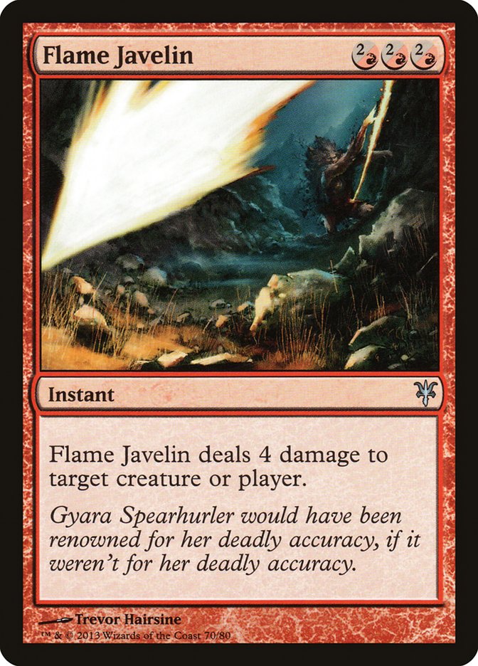 Flame Javelin [Duel Decks: Sorin vs. Tibalt] | Nerdhalla Games