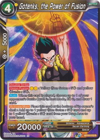 Gotenks, the Power of Fusion (BT10-112) [Rise of the Unison Warrior 2nd Edition] | Nerdhalla Games