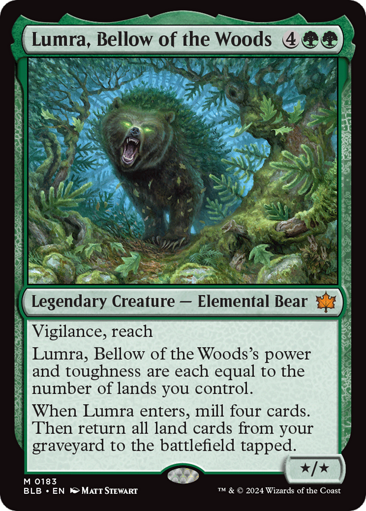 Lumra, Bellow of the Woods [Bloomburrow] | Nerdhalla Games