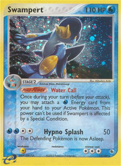 Swampert (13/109) [EX: Ruby & Sapphire] | Nerdhalla Games