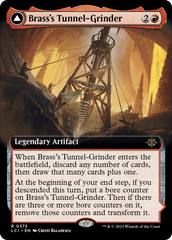 Brass's Tunnel-Grinder // Tecutlan, The Searing Rift (Extended Art) [The Lost Caverns of Ixalan] | Nerdhalla Games