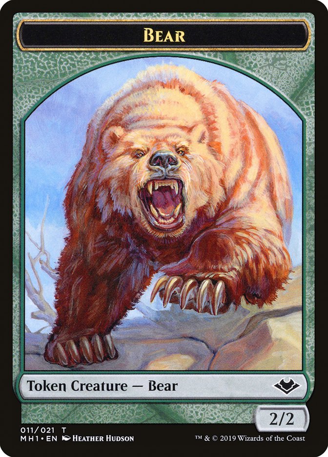 Bear Token [Modern Horizons Tokens] | Nerdhalla Games