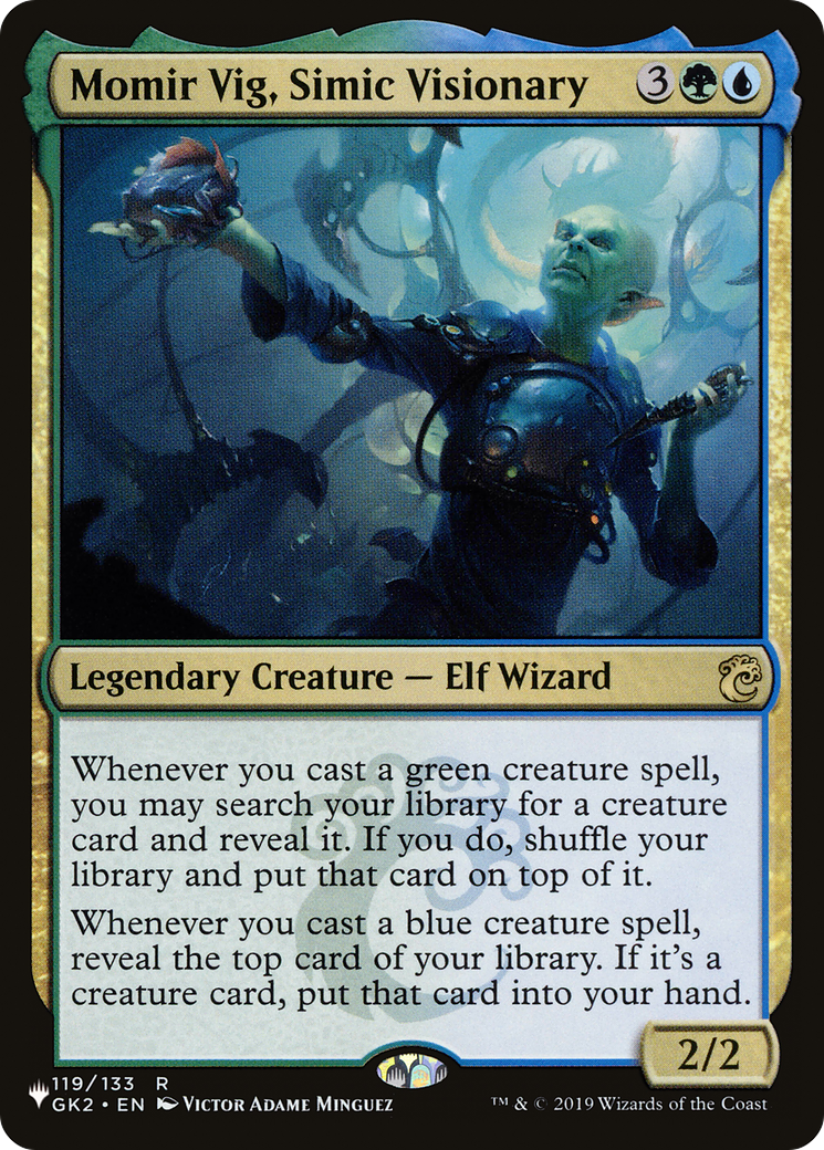 Momir Vig, Simic Visionary [The List Reprints] | Nerdhalla Games