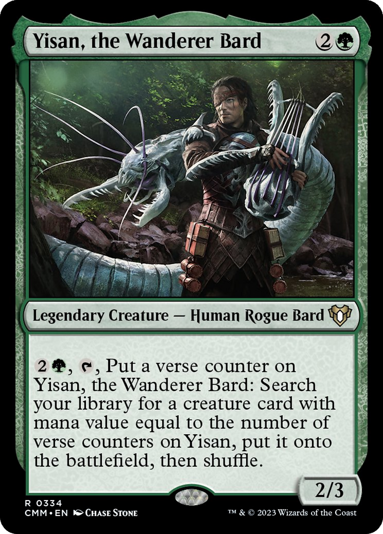 Yisan, the Wanderer Bard [Commander Masters] | Nerdhalla Games