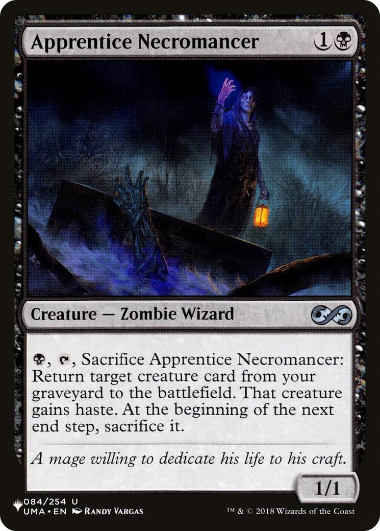 Apprentice Necromancer [The List Reprints] | Nerdhalla Games