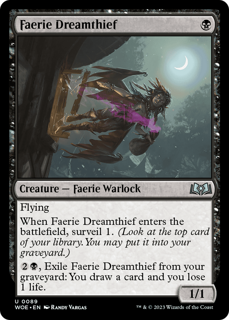 Faerie Dreamthief [Wilds of Eldraine] | Nerdhalla Games