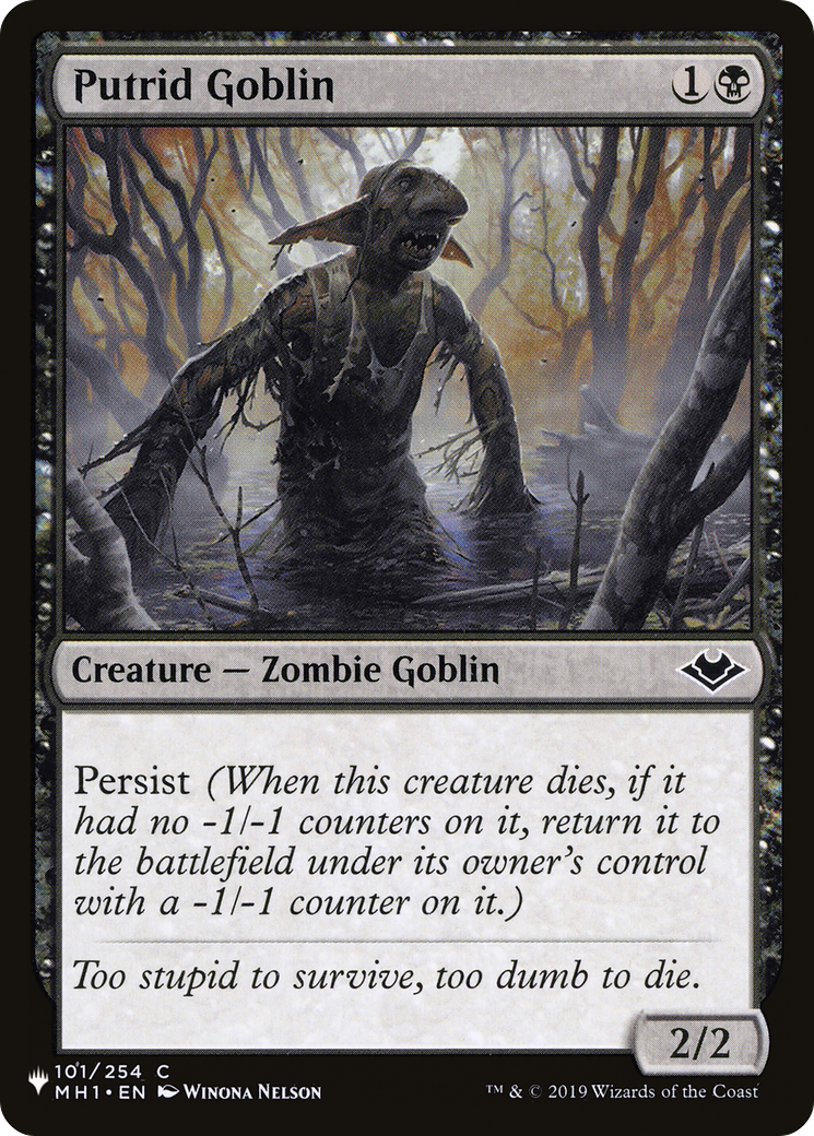 Putrid Goblin [The List Reprints] | Nerdhalla Games