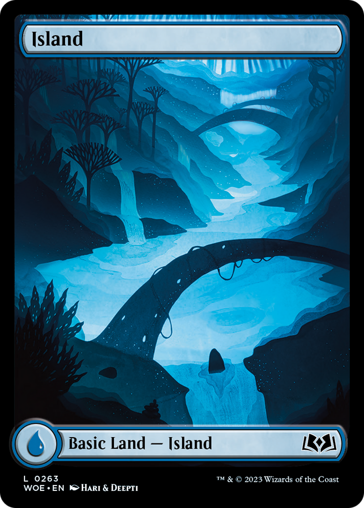 Island (263) (Full-Art) [Wilds of Eldraine] | Nerdhalla Games