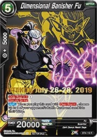 Dimensional Banisher Fu (OTAKON 2019) (BT4-118_PR) [Promotion Cards] | Nerdhalla Games