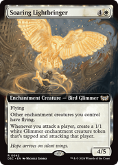 Soaring Lightbringer (Extended Art) [Duskmourn: House of Horror Commander] | Nerdhalla Games