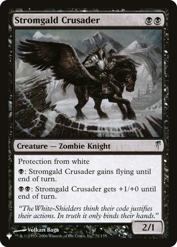 Stromgald Crusader [The List Reprints] | Nerdhalla Games