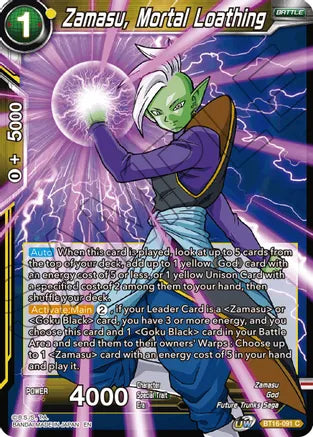 Zamasu, Mortal Loathing (BT16-091) [Realm of the Gods] | Nerdhalla Games