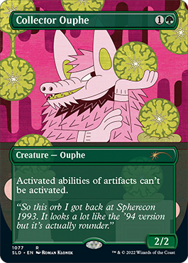 Collector Ouphe (Borderless) [Secret Lair Drop Series] | Nerdhalla Games