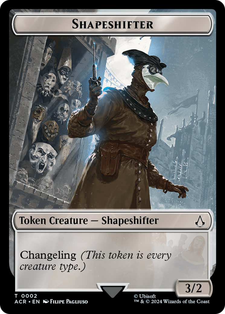 Shapeshifter Token [Assassin's Creed Tokens] | Nerdhalla Games