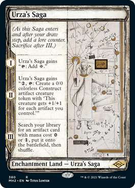 Urza's Saga (Sketch) [Modern Horizons 2] | Nerdhalla Games