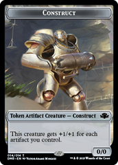 Insect // Construct Double-Sided Token [Dominaria Remastered Tokens] | Nerdhalla Games