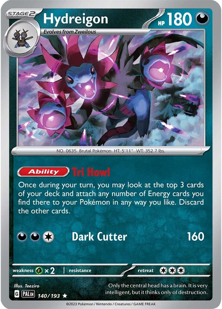 Hydreigon (140/193) [Scarlet & Violet: Paldea Evolved] | Nerdhalla Games