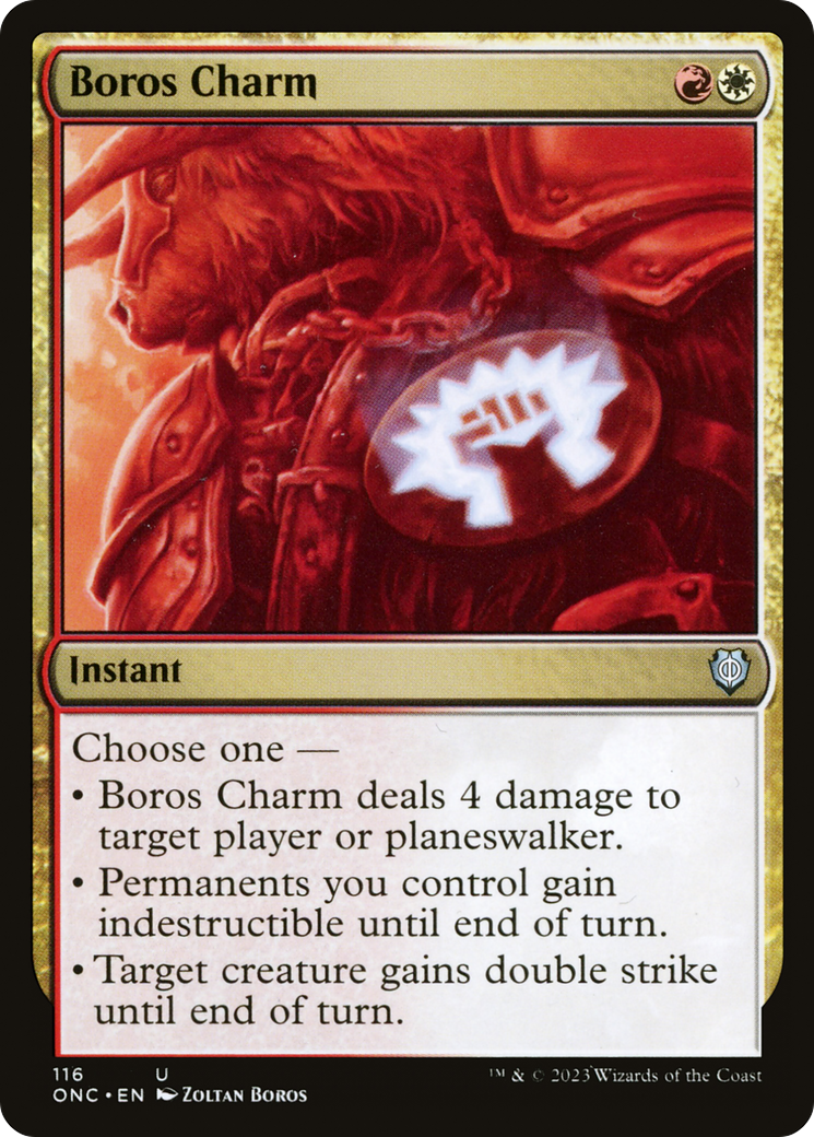 Boros Charm [Phyrexia: All Will Be One Commander] | Nerdhalla Games