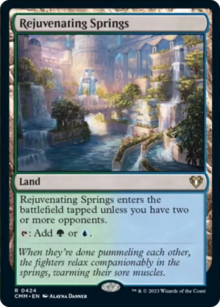 Rejuvenating Springs [Commander Masters] | Nerdhalla Games