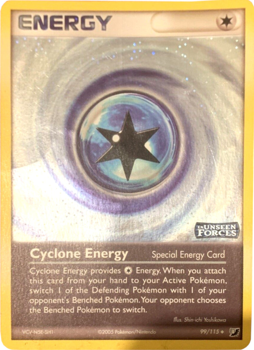 Cyclone Energy (99/115) (Stamped) [EX: Unseen Forces] | Nerdhalla Games