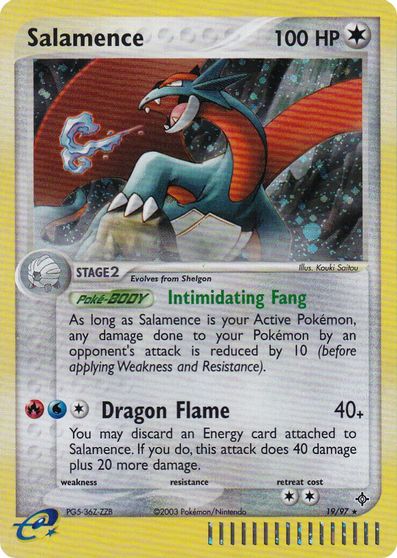 Salamence (19/97) (League Promo 2004) [League & Championship Cards] | Nerdhalla Games