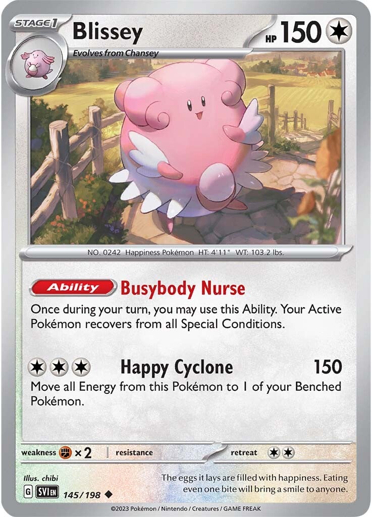 Blissey (145/198) [Scarlet & Violet: Base Set] | Nerdhalla Games