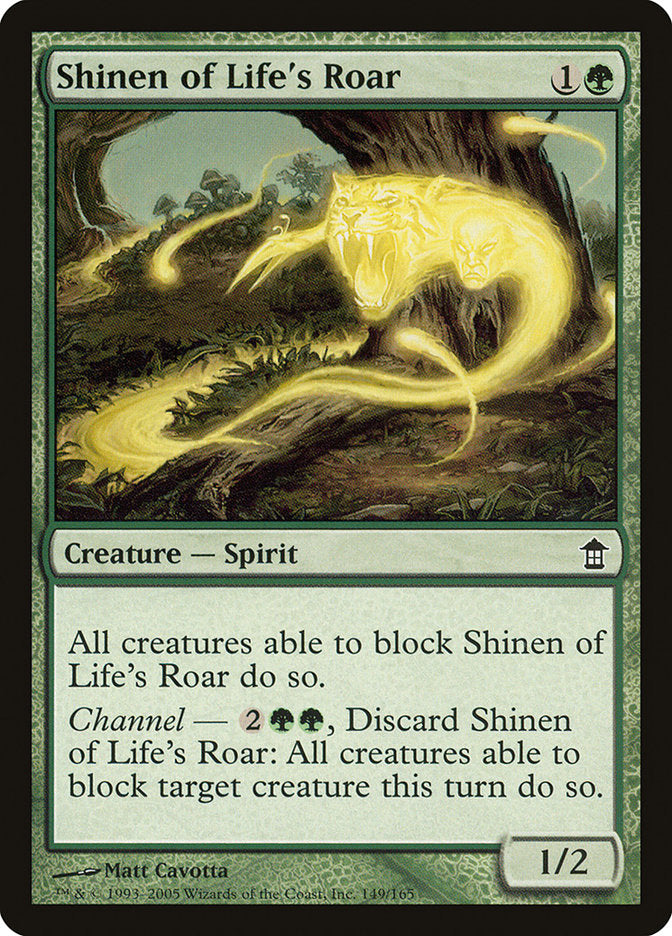 Shinen of Life's Roar [Saviors of Kamigawa] | Nerdhalla Games