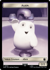 Alien // Osgood, Operation Double Double-Sided Token [Doctor Who Tokens] | Nerdhalla Games