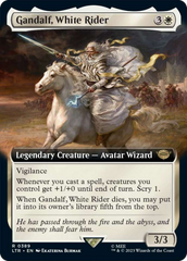 Gandalf, White Rider (Extended Art) [The Lord of the Rings: Tales of Middle-Earth] | Nerdhalla Games