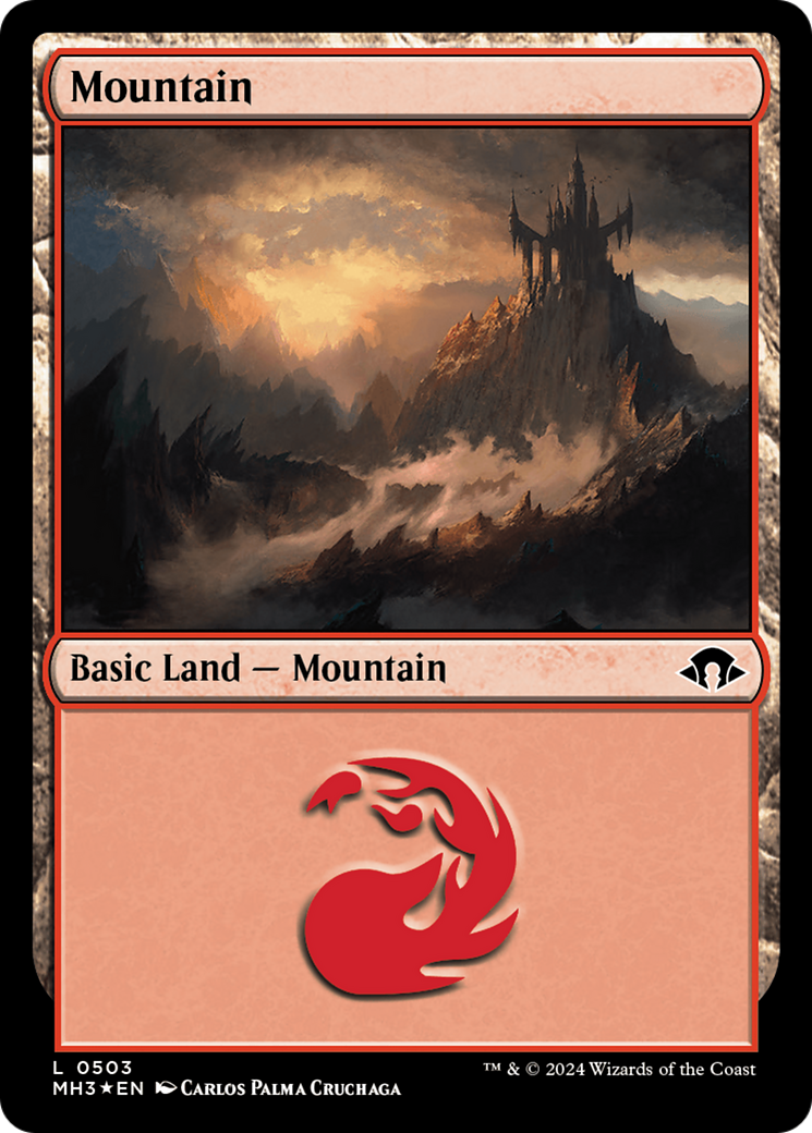 Mountain (0503) (Ripple Foil) [Modern Horizons 3] | Nerdhalla Games