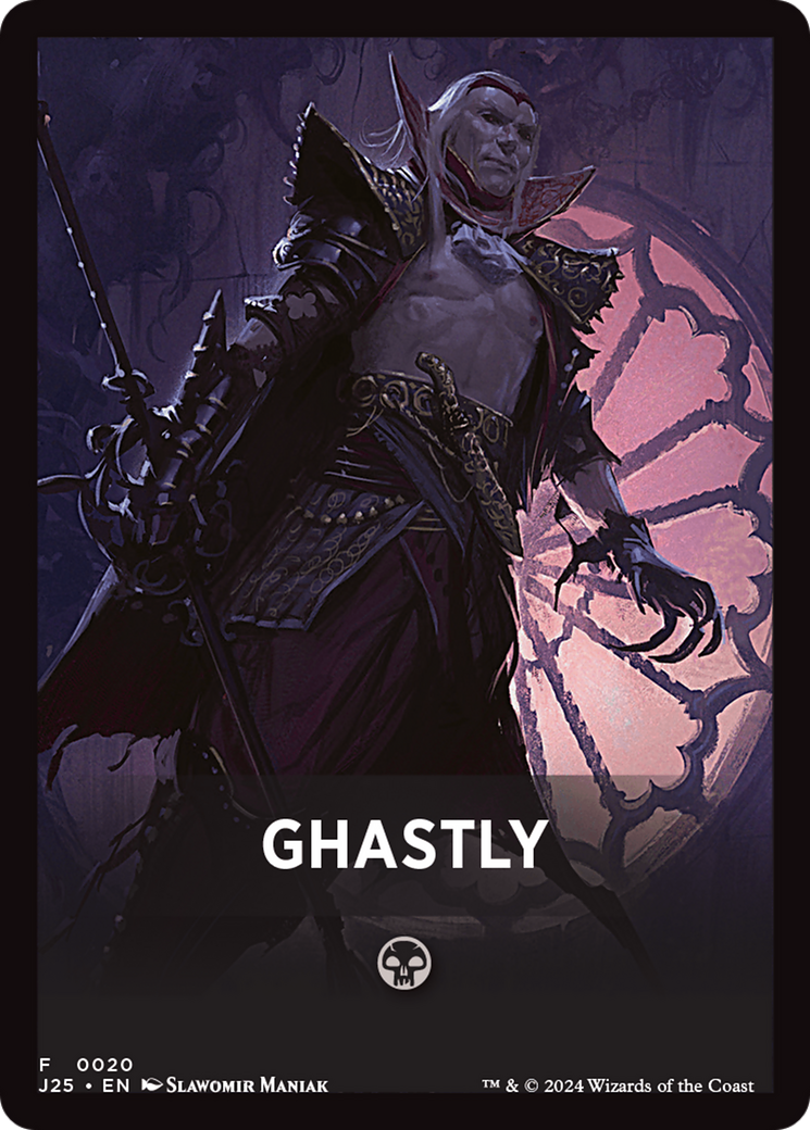 Ghastly Theme Card [Foundations Jumpstart Front Cards] | Nerdhalla Games