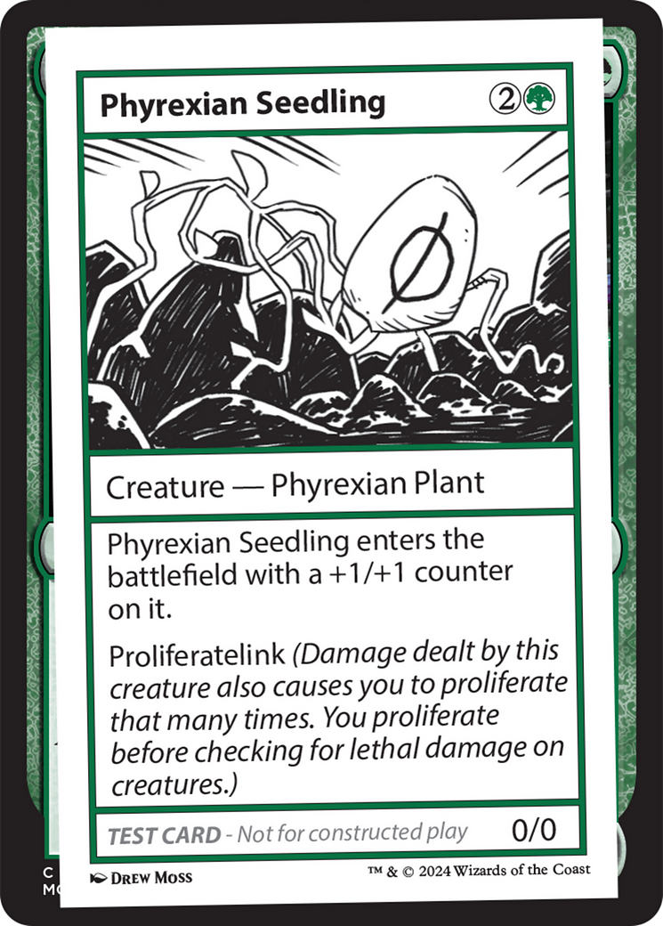 Phyrexian Seedling [Mystery Booster 2 Playtest Cards] | Nerdhalla Games