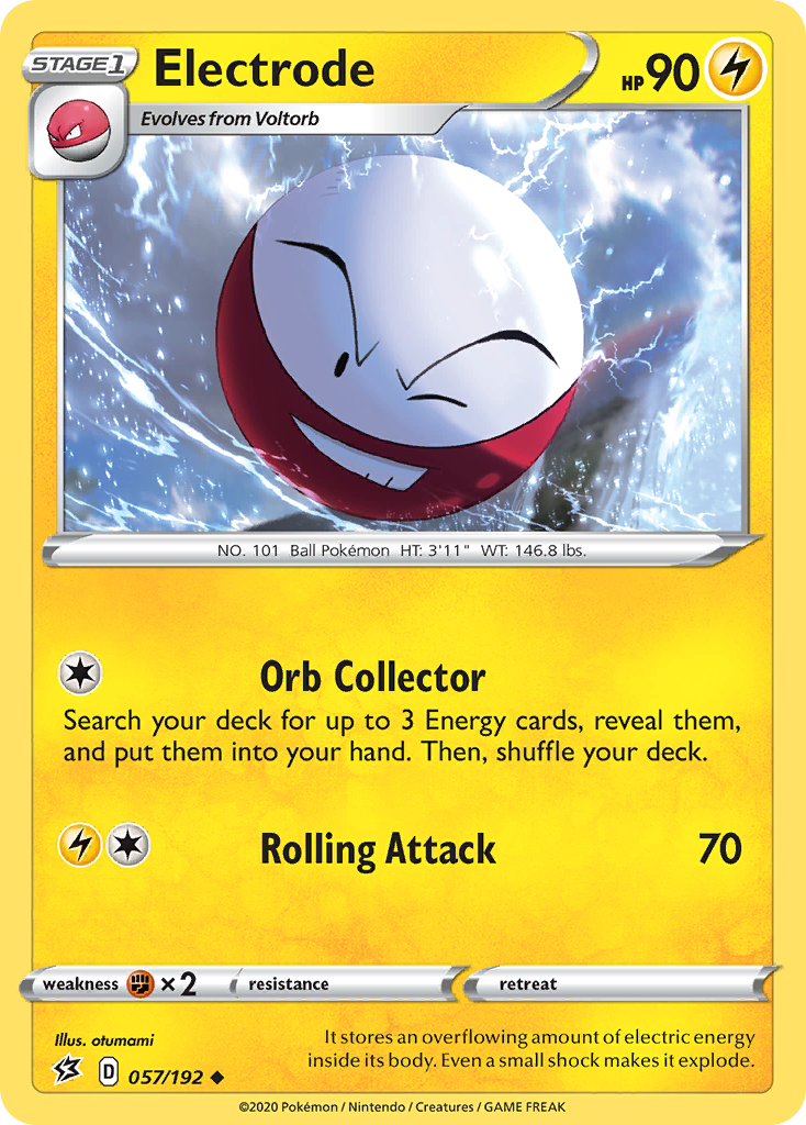 Electrode (057/192) [Sword & Shield: Rebel Clash] | Nerdhalla Games