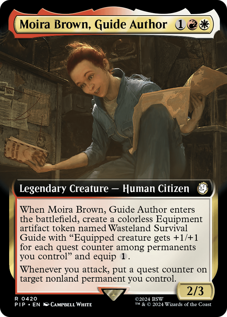 Moira Brown, Guide Author (Extended Art) [Fallout] | Nerdhalla Games