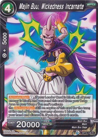 Majin Buu, Wickedness Incarnate (BT10-126) [Rise of the Unison Warrior 2nd Edition] | Nerdhalla Games