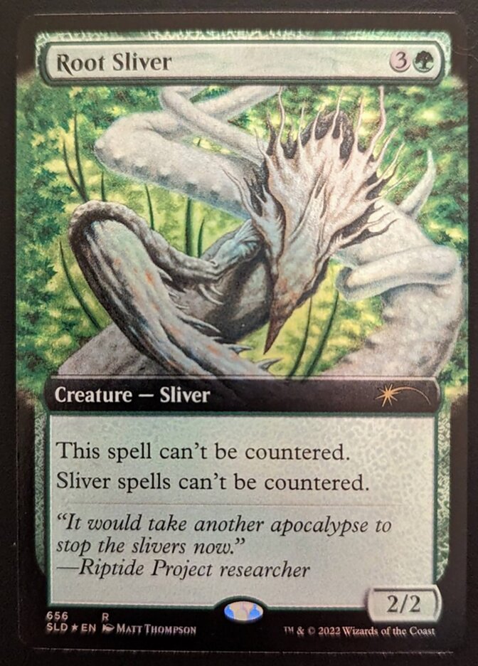 Root Sliver (Extended Art) [Secret Lair Drop Promos] | Nerdhalla Games