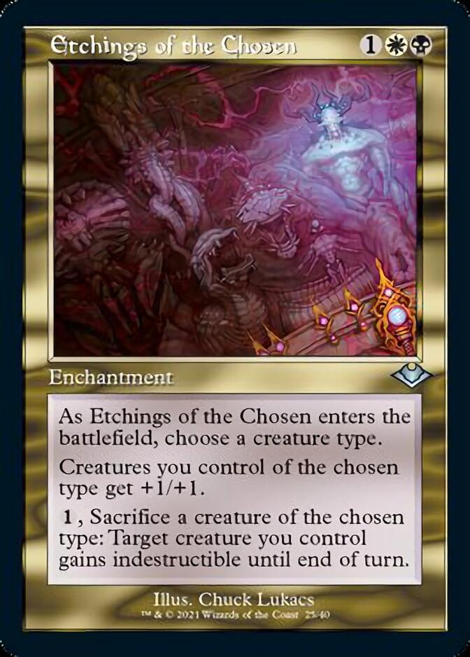 Etchings of the Chosen (Retro) [Modern Horizons] | Nerdhalla Games