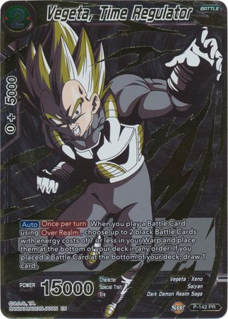 Vegeta, Time Regulator (P-142) [Promotion Cards] | Nerdhalla Games