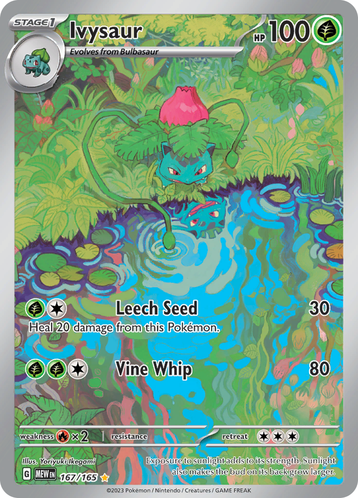 Ivysaur (167/165) [Scarlet & Violet: 151] | Nerdhalla Games