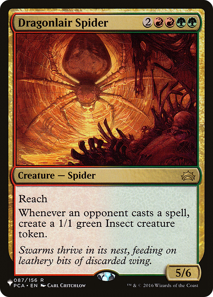 Dragonlair Spider [The List Reprints] | Nerdhalla Games