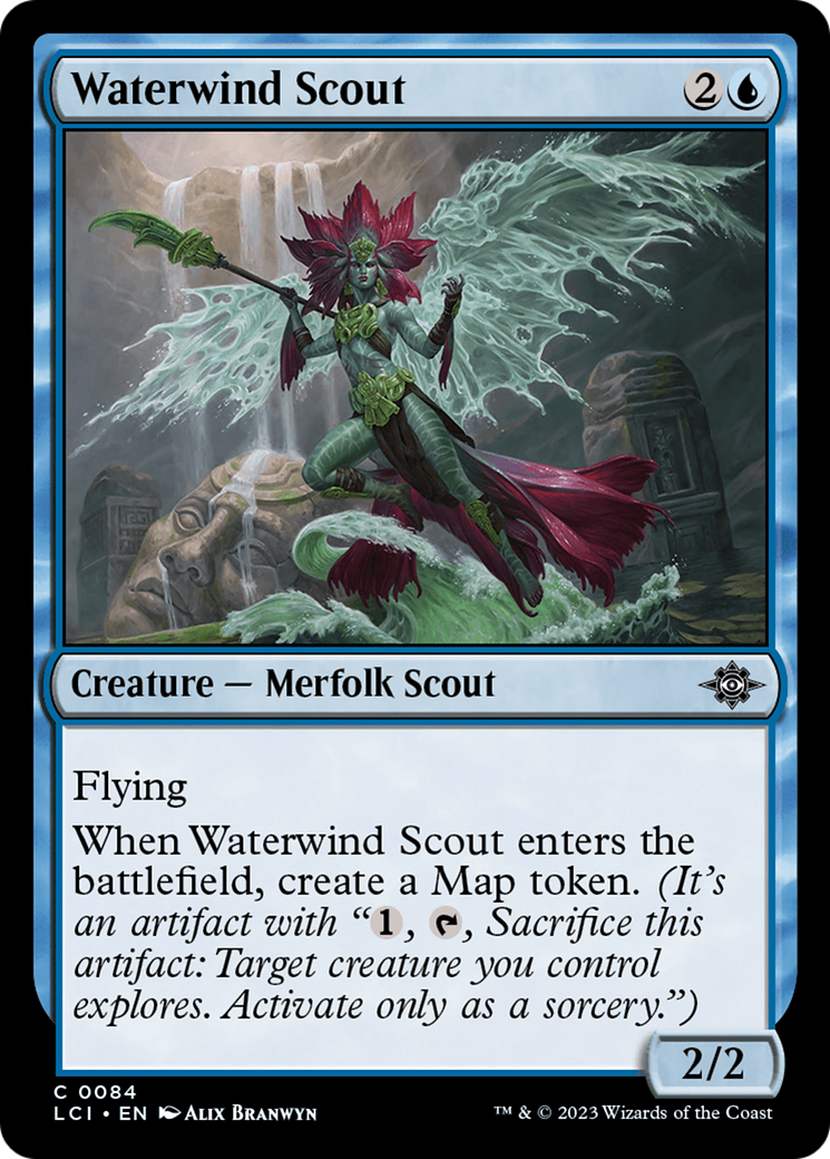 Waterwind Scout [The Lost Caverns of Ixalan] | Nerdhalla Games