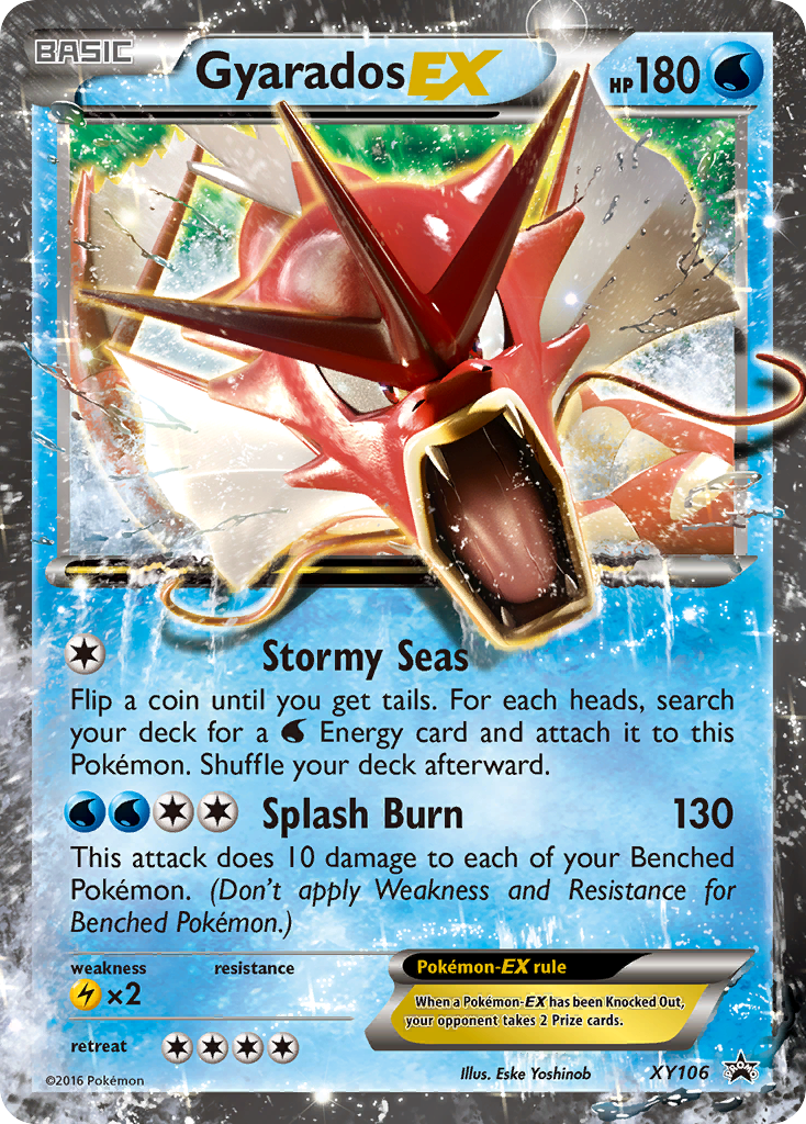 Gyarados EX (XY106) [XY: Black Star Promos] | Nerdhalla Games