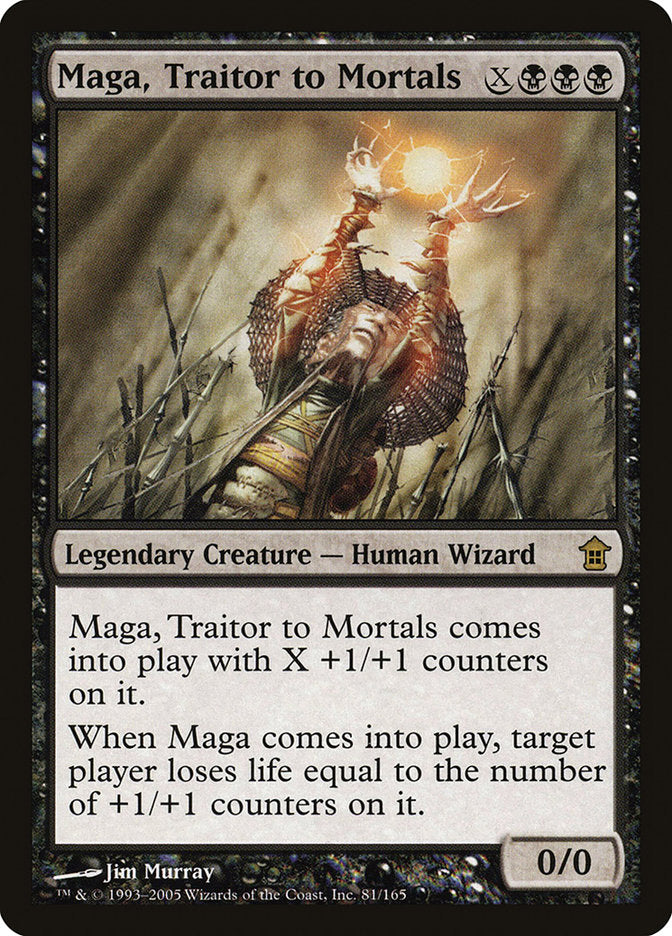 Maga, Traitor to Mortals [Saviors of Kamigawa] | Nerdhalla Games