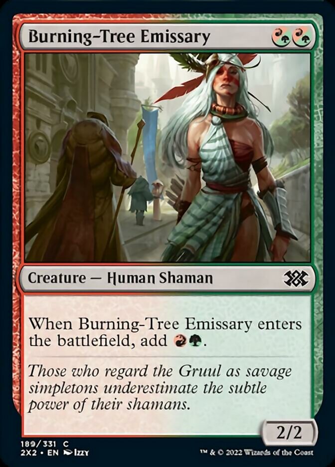 Burning-Tree Emissary [Double Masters 2022] | Nerdhalla Games