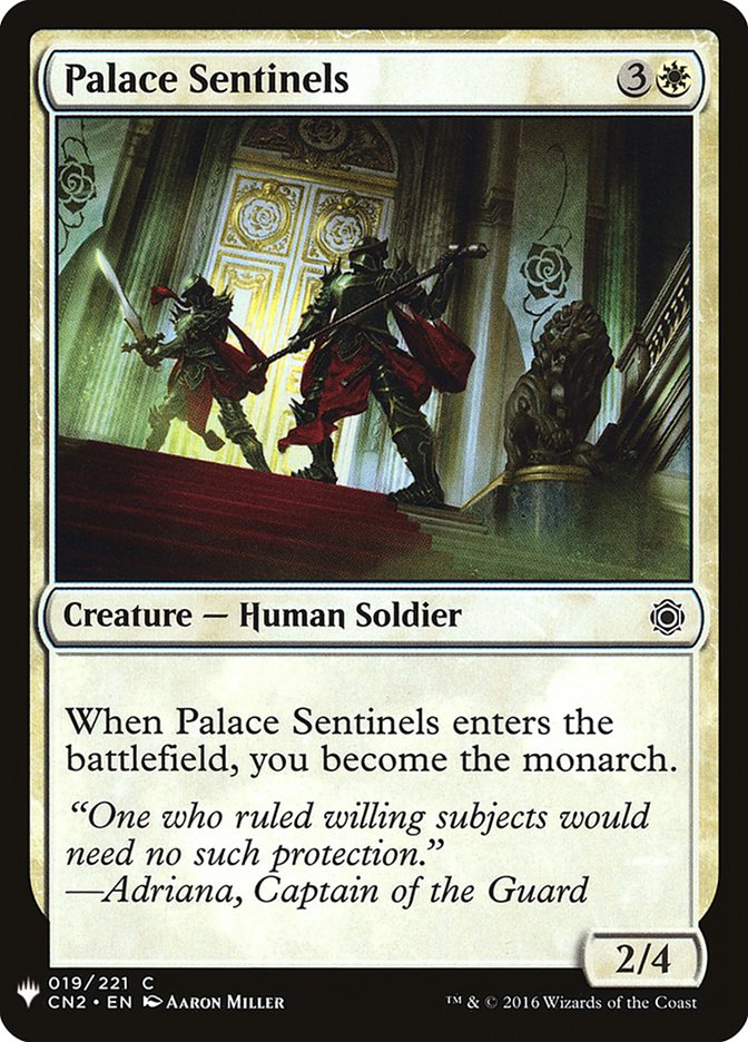 Palace Sentinels [Mystery Booster] | Nerdhalla Games