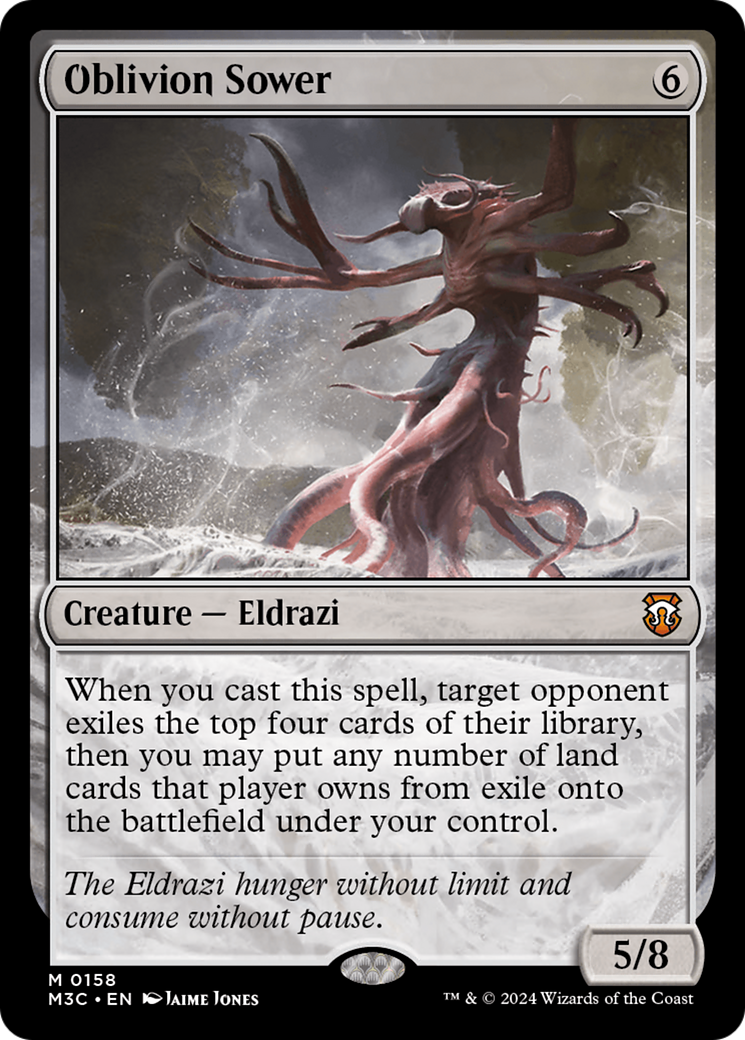 Oblivion Sower (Ripple Foil) [Modern Horizons 3 Commander] | Nerdhalla Games