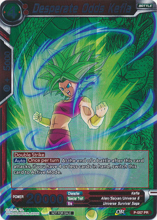 Desperate Odds Kefla (Event Pack 2 - 2018) (P-057_PR) [Promotion Cards] | Nerdhalla Games