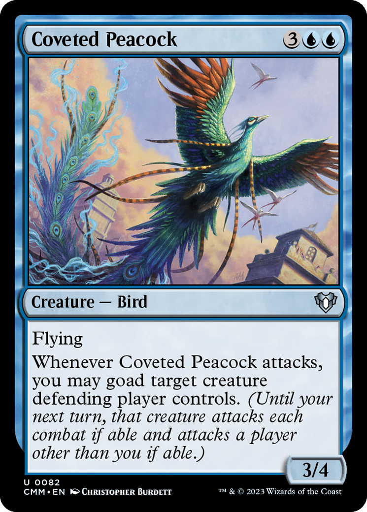 Coveted Peacock [Commander Masters] | Nerdhalla Games