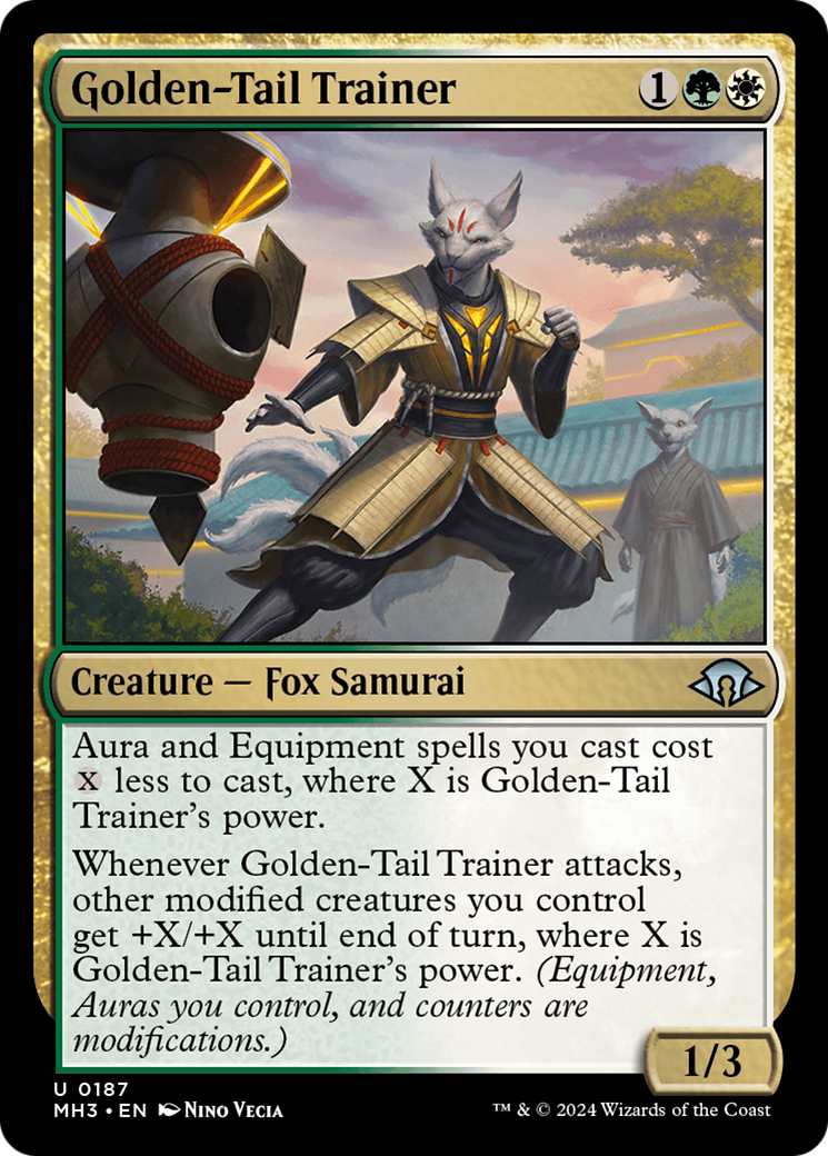 Golden-Tail Trainer [Modern Horizons 3] | Nerdhalla Games